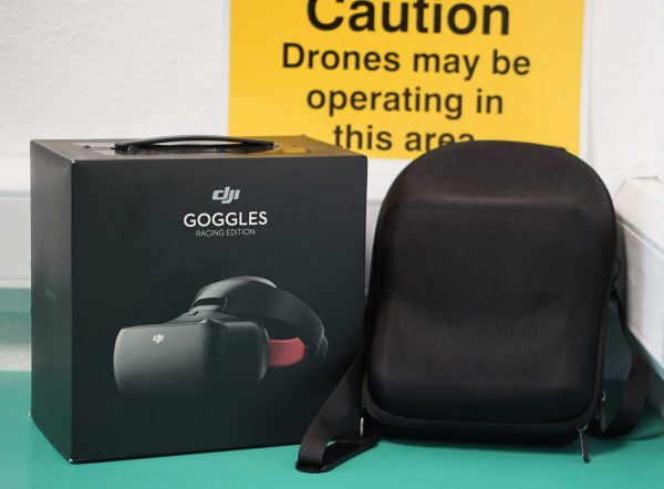 DJI Racing Edition Goggles - Original Box and softcase