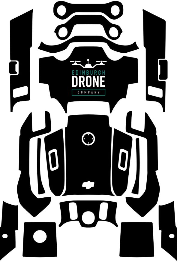 creenshot DJI Air 2s Stenci for Drone Skin - with logo