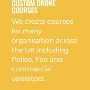 Custom drone course Scotland