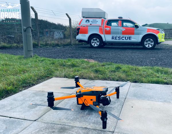 DJI M30t with Orange high vis skin