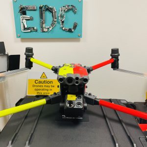 DJI M30t Red and Yellow Skin - 50/50