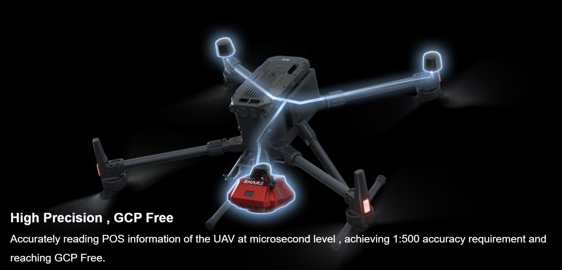 Share UAV 102s Pro v2 UK - Edinburgh Drone Company - High Precision, GCP Free