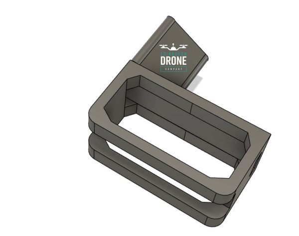 3D render of part prior to printing