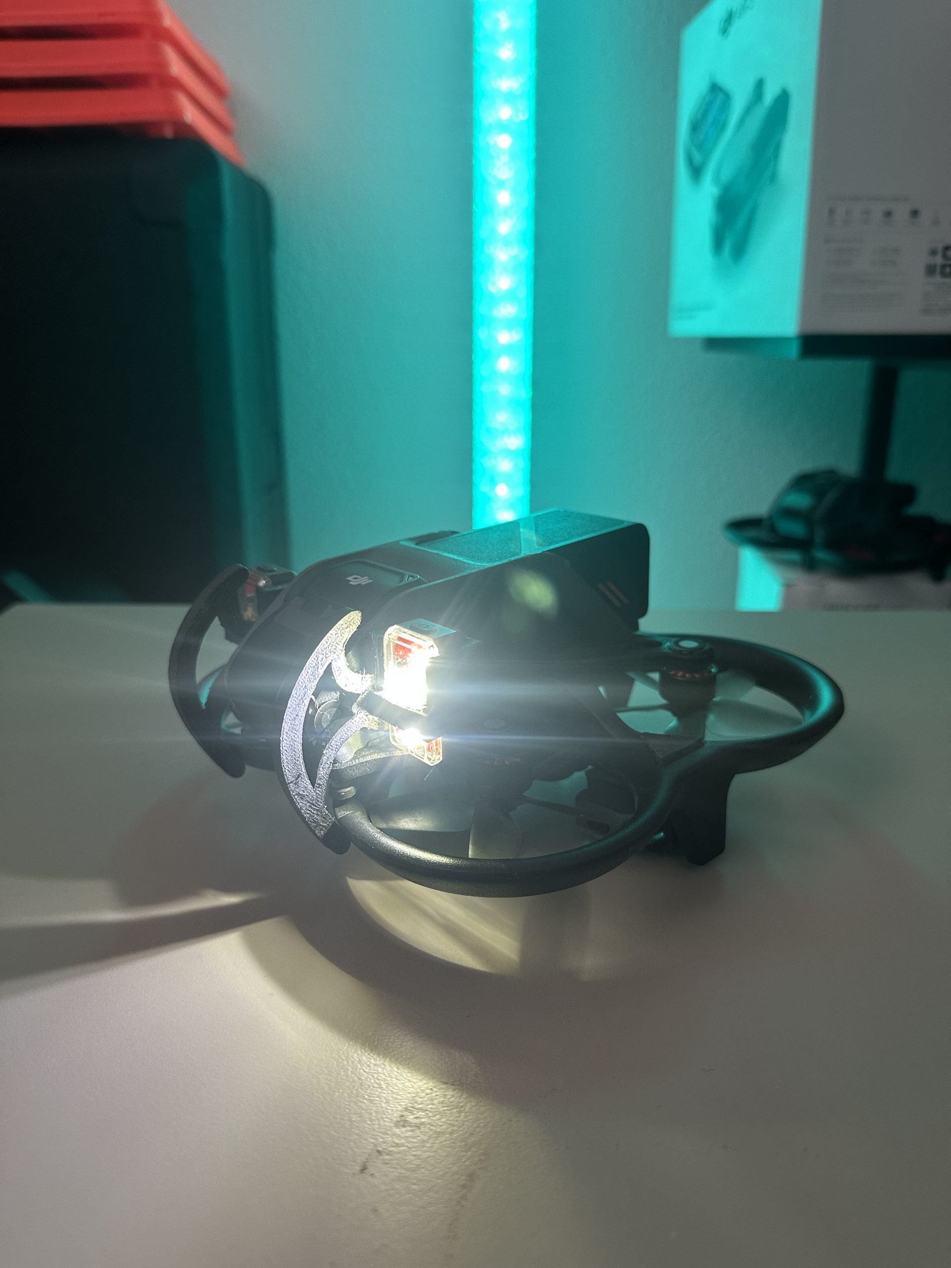 EDC Firehouse Tech - Tactical Indoor Light Kit light on