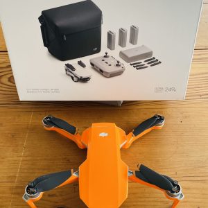 DJI mini 2 Skin Orange - Edinburgh Drone Company