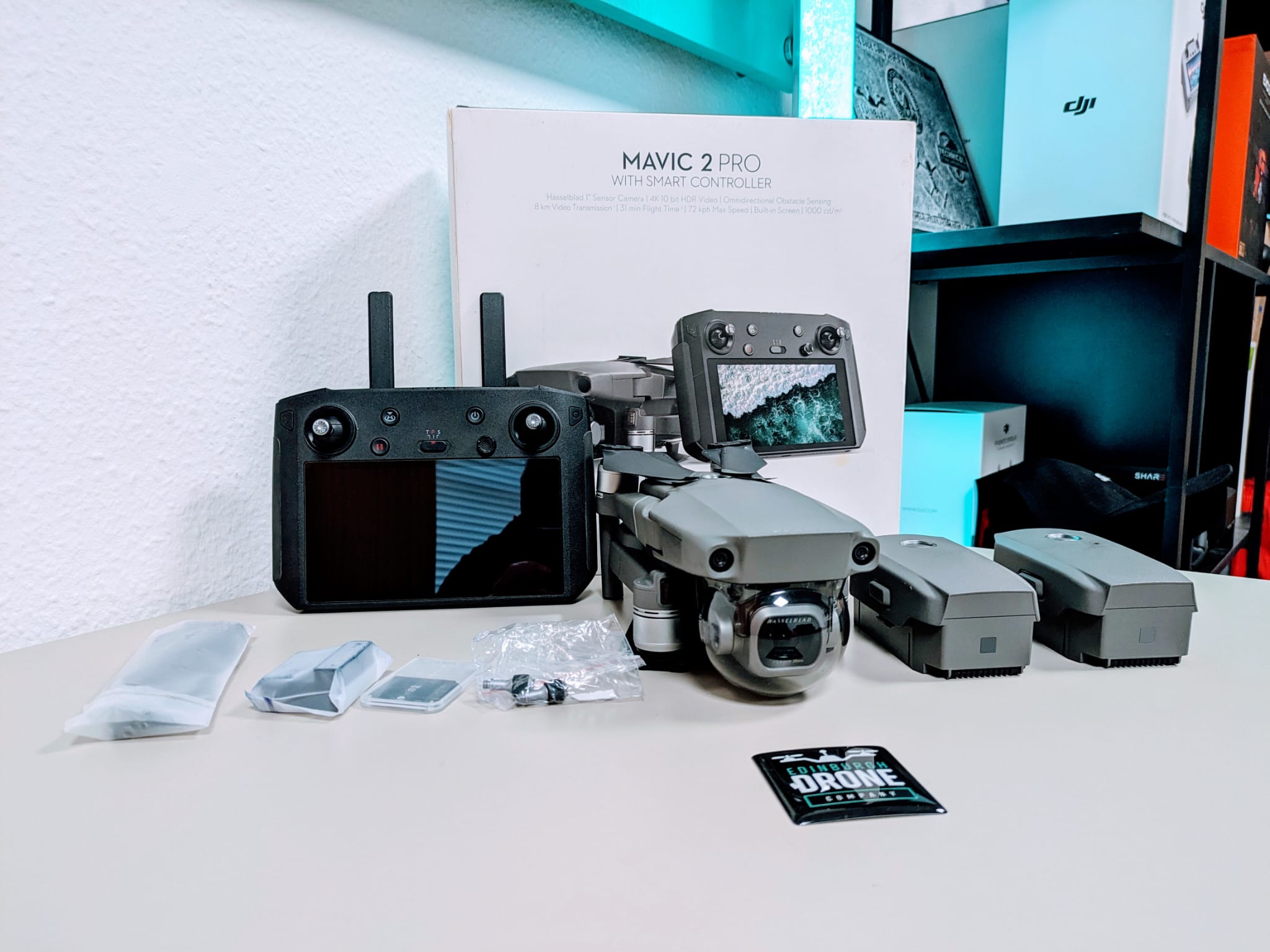 Pre-Owned DJI Mavic 2 Pro with Fly more and Smart Controller - EDC bundle