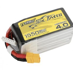 Tattu R-Line 1550mAh 22.2V 130C 6S1P XT60 side