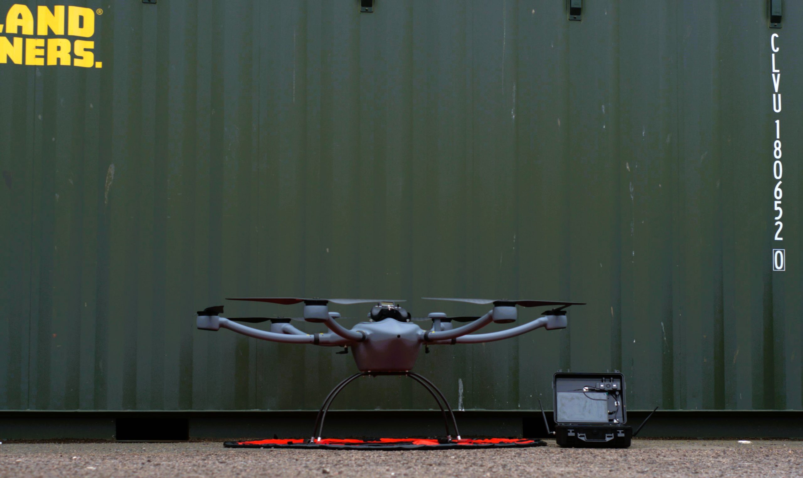 EDC Mule 15 - UK Made drone - Edinburgh Drone Company Scotland front